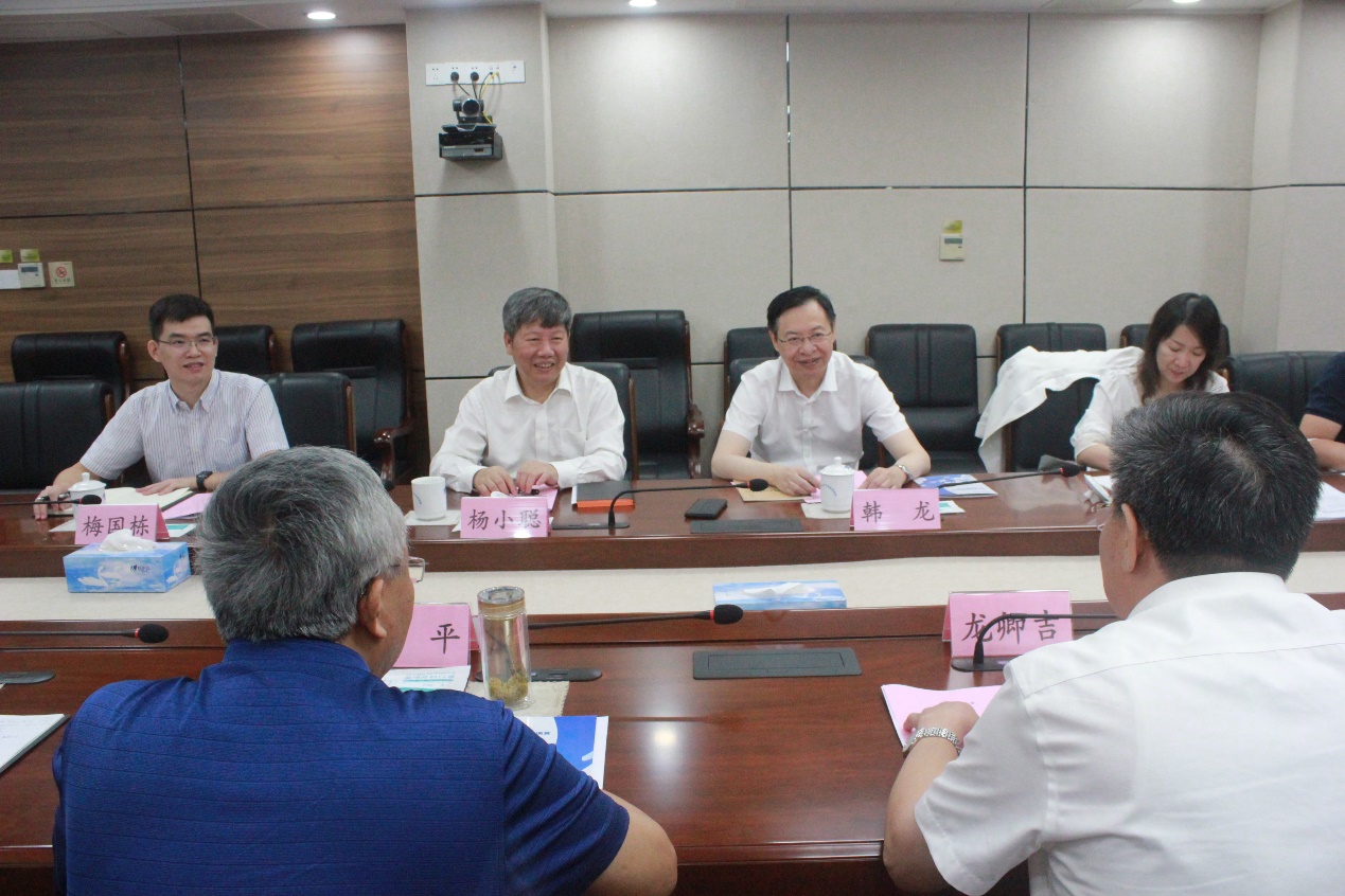 矿冶科技集团党委书记,董事长韩龙带队赴江西省应急管理厅座谈交流